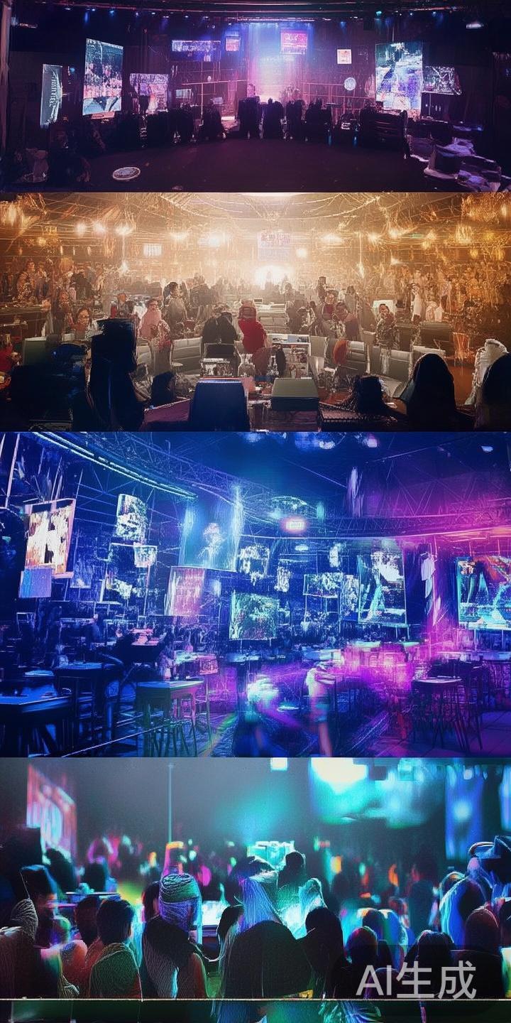 创新玩法不断涌现，例如“直播互动游戏”，结合真人演